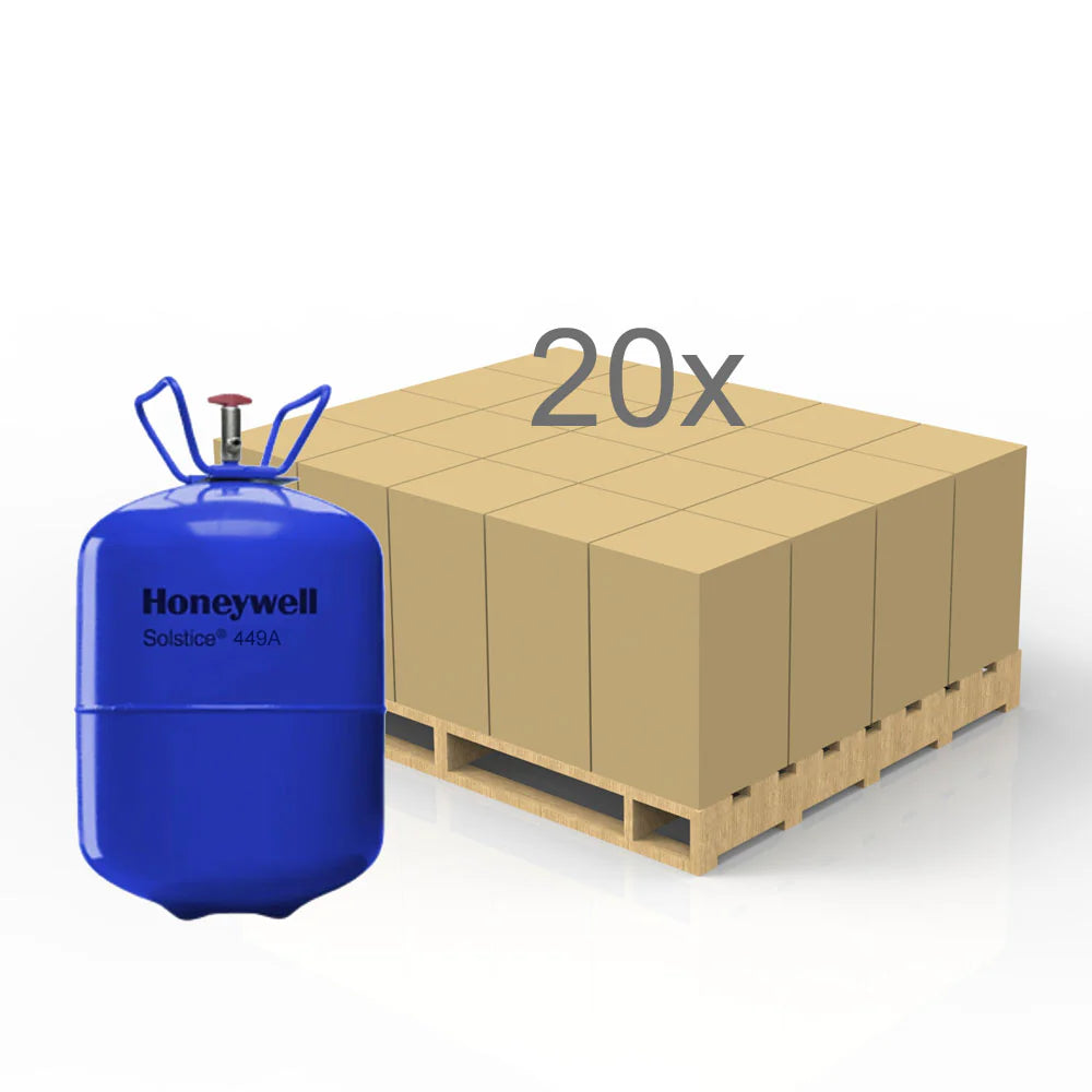 R449A Refrigerant 25 HALF PALLET (20 Cylinders)