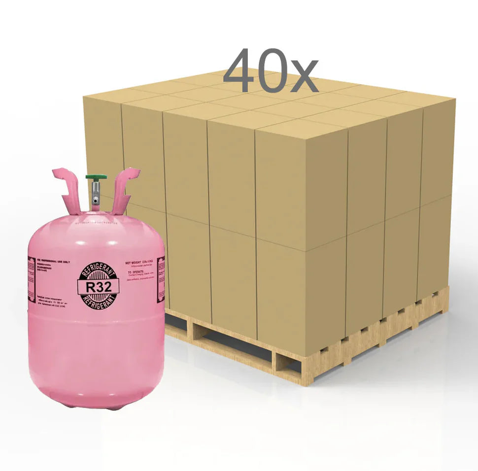 R32 Refrigerant 20 FULL PALLET (40 Cylinders)