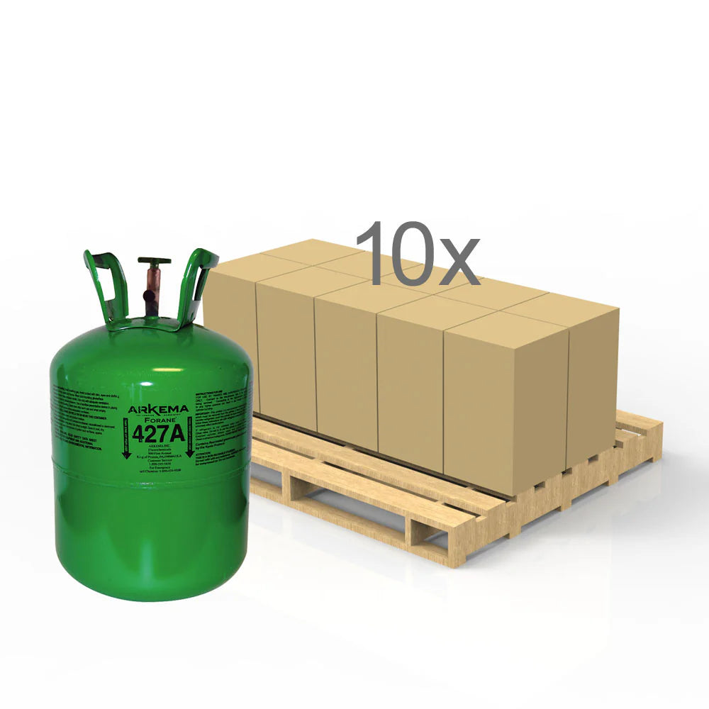 R427A Refrigerant 25 LBS QTR PALLET (10 Cylinders)