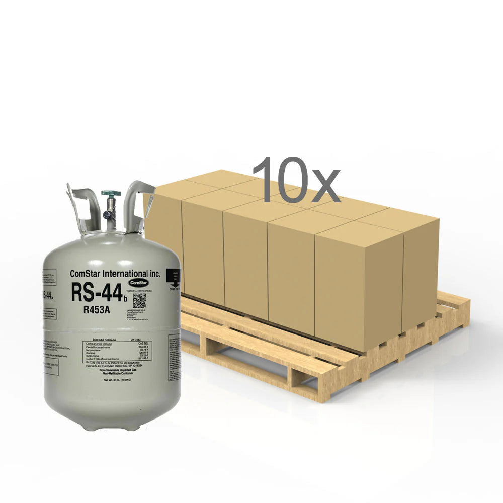 R453A (RS-44B) Refrigerant 25 QTR PALLET (10 Cylinders)