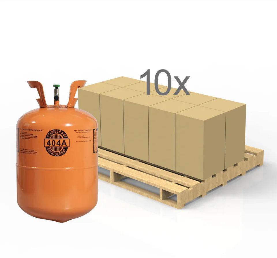 R404A 24 LBS QTR PALLET Refrigerant (10 Cylinders)