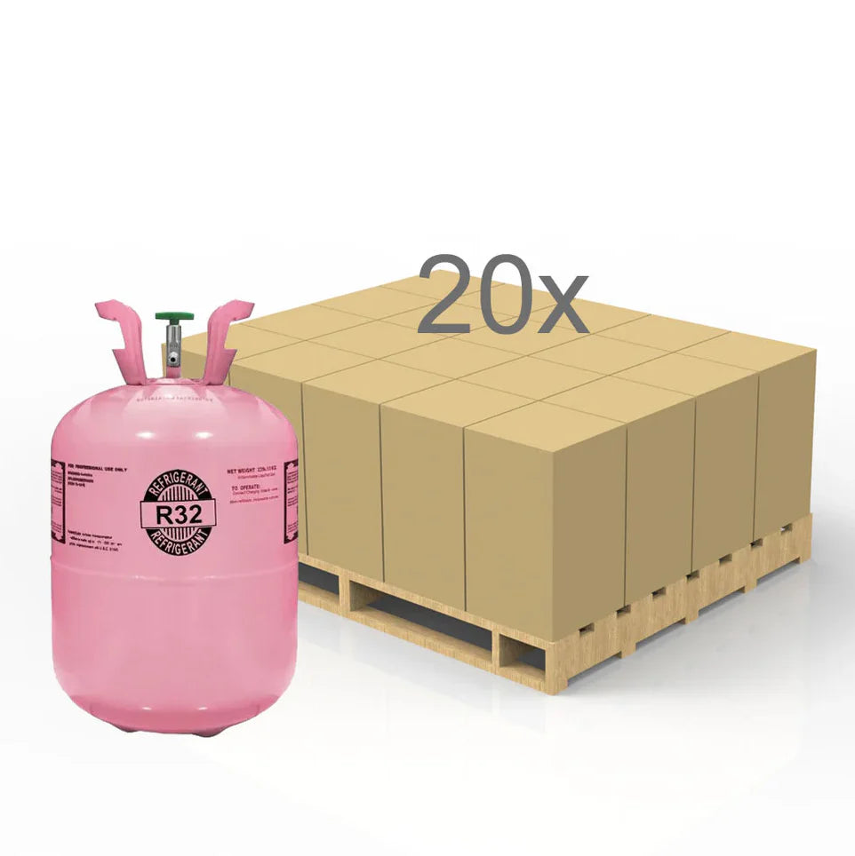 R32 Refrigerant 20 HALF PALLET (20 Cylinders)