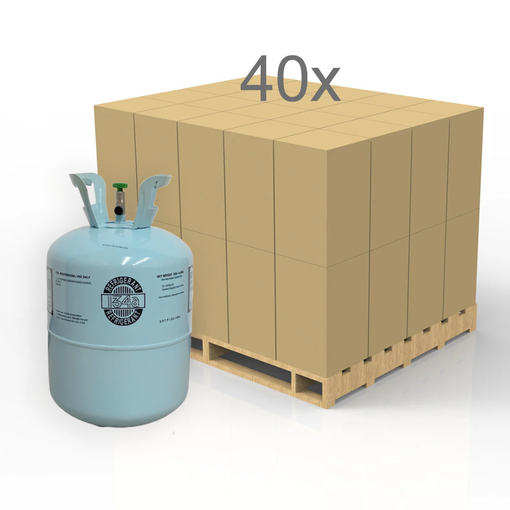 R134A Refrigerant 30 20 FULL PALLET (40 Cylinders)