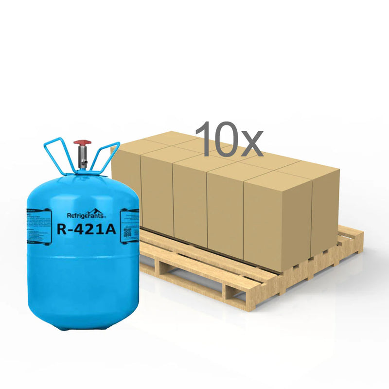 R421A Refrigerant 25 LBS QTR PALLET (10 Cylinders)