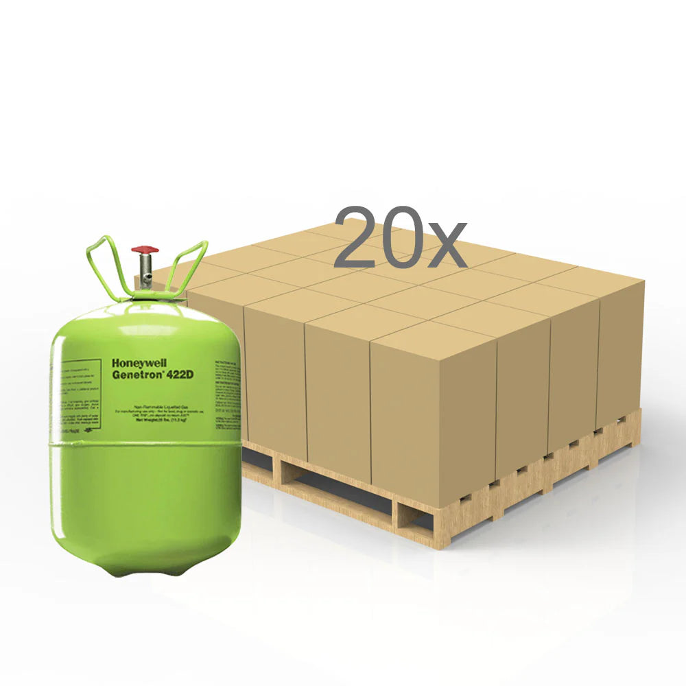 R422D MO29 Refrigerant 25 LBS  HALF PALLET (20 Cylinders)