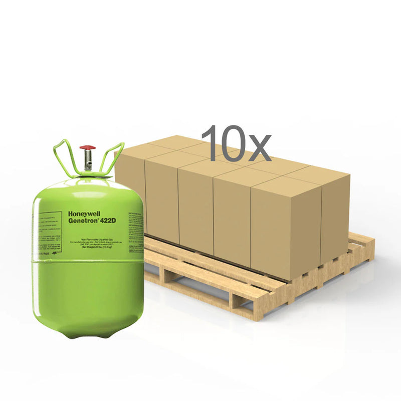 R422D MO29 Refrigerant 25 LBS QTR PALLET (10 Cylinders)