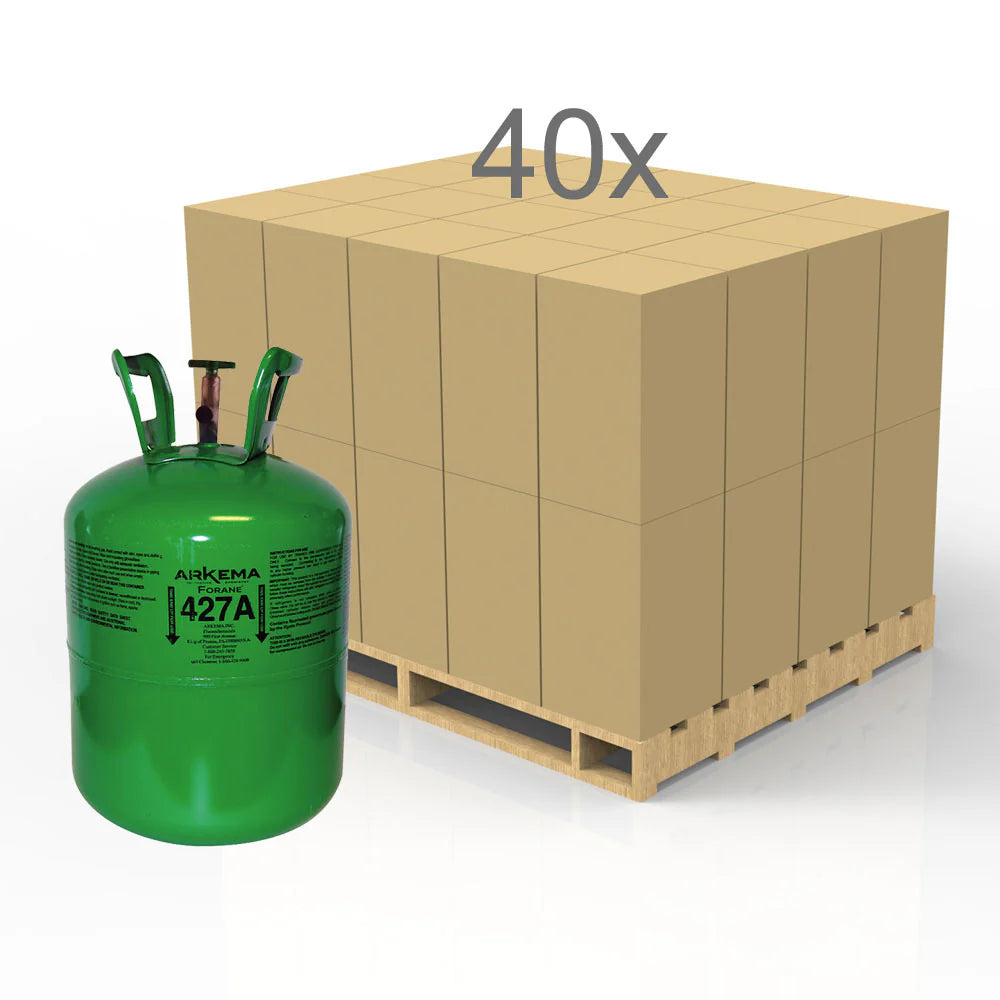 R427A Refrigerant 25 LBS  FULL PALLET (40 Cylinders)
